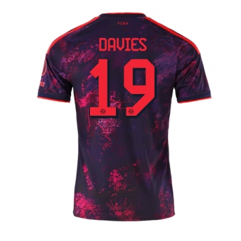 Bayern Munich Alphonso Davies #19 Maglia Gara Terza Repliche 2026-27 Maniche Corte